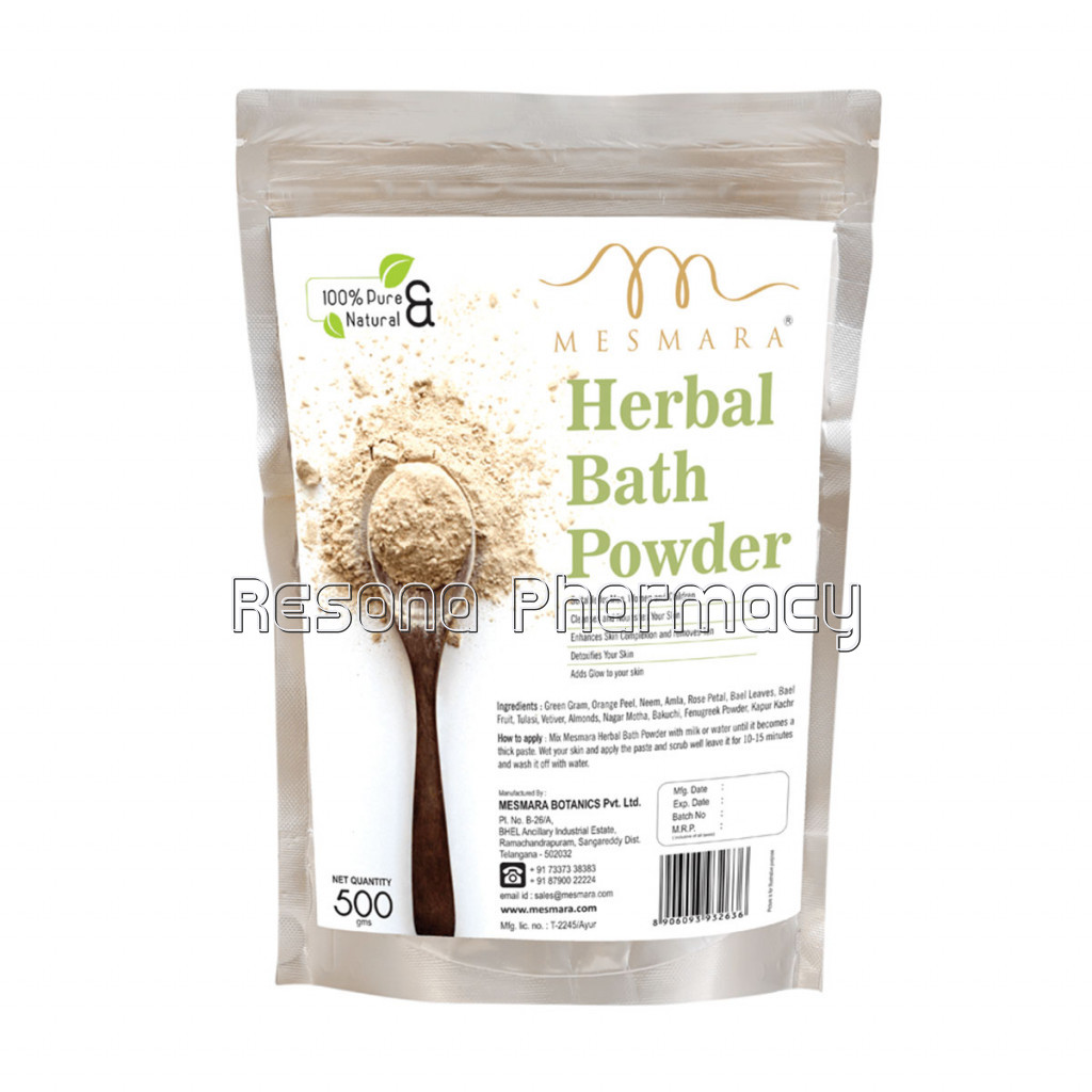 Mesmara Herbal Bath Powder (Sunnipindi / Nalangu Mavu / Ubtan Pack ) 500G