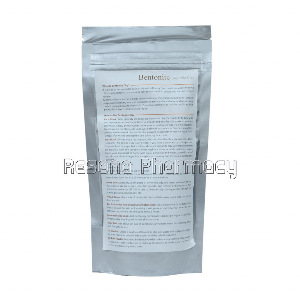 Mesmara Bentonite Clay 100G