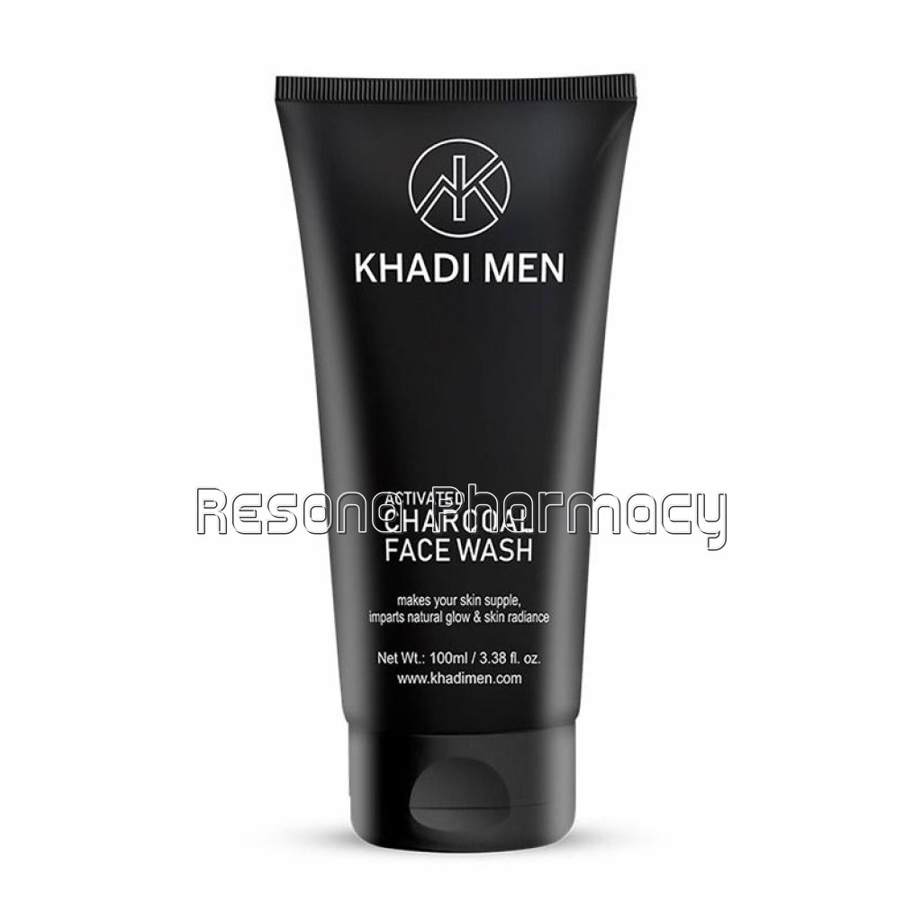 Khadi Men Charcoal Face Wash