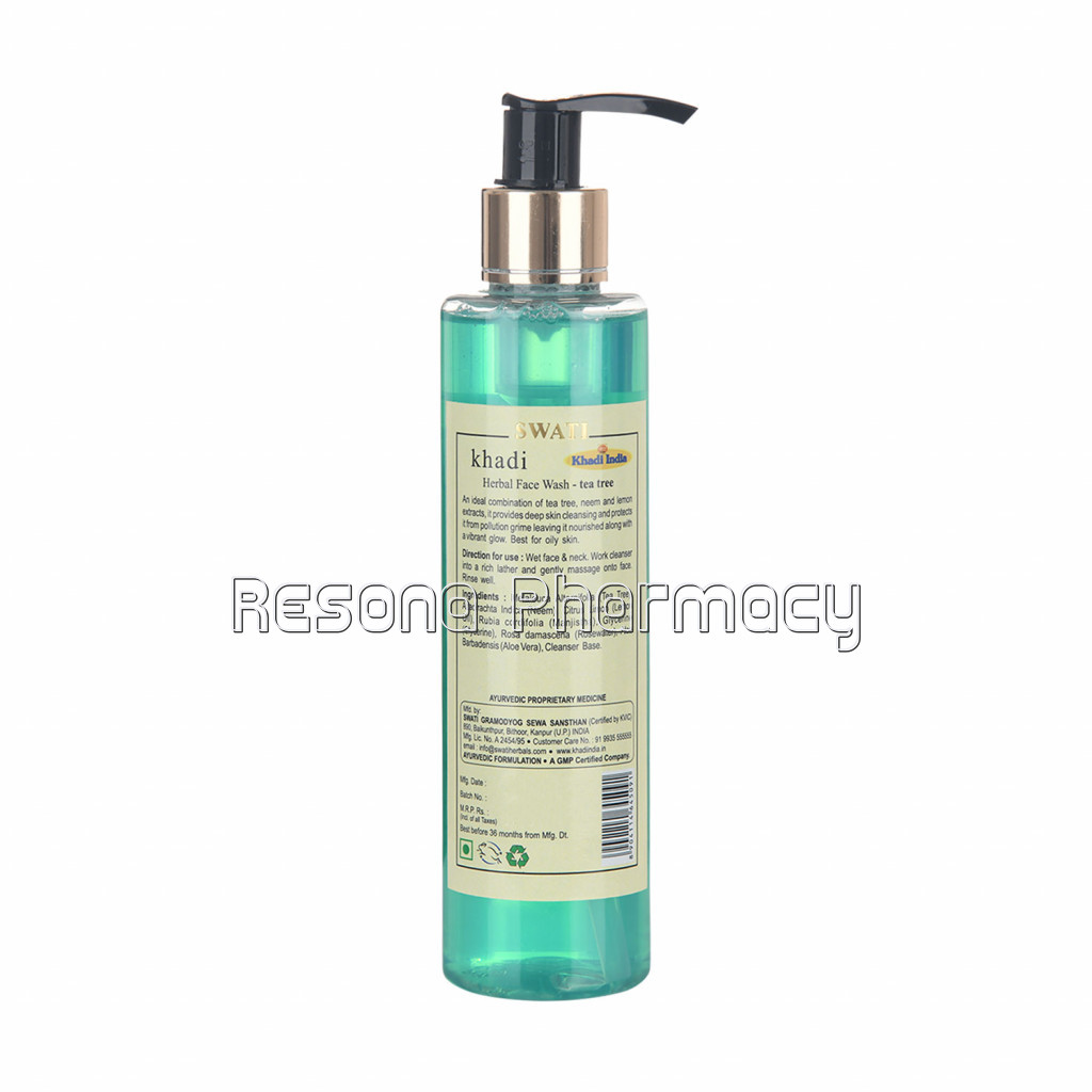 Khadi   Ayurvedic Facewash   Teatree