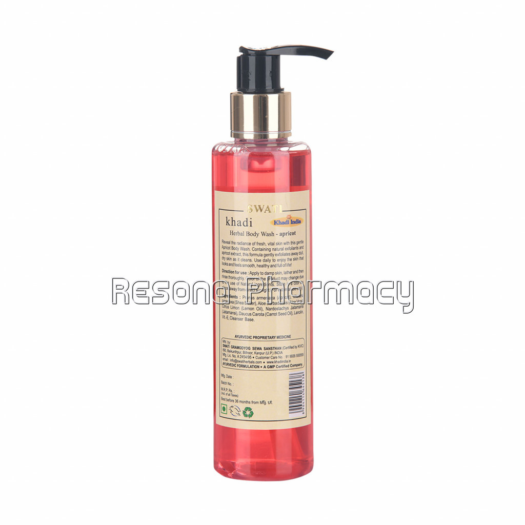 Khadi   Ayurvedic Bodywash   Apricot