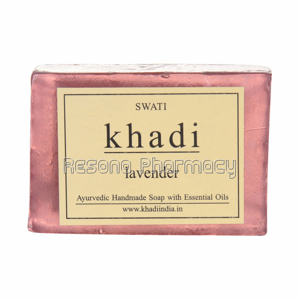Khadi Swati Ayurvedic Handmade Soap Lavender