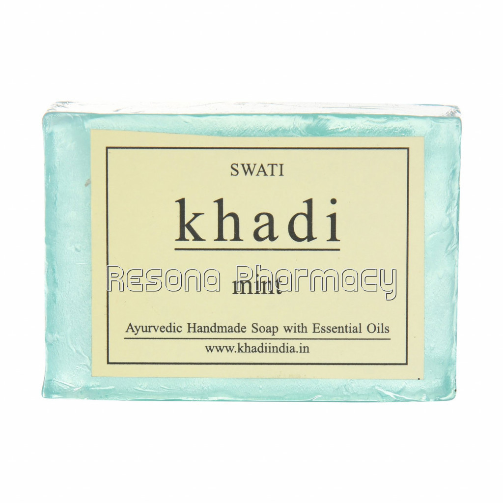 Khadi Swati Ayurvedic Handmade Soap Mint