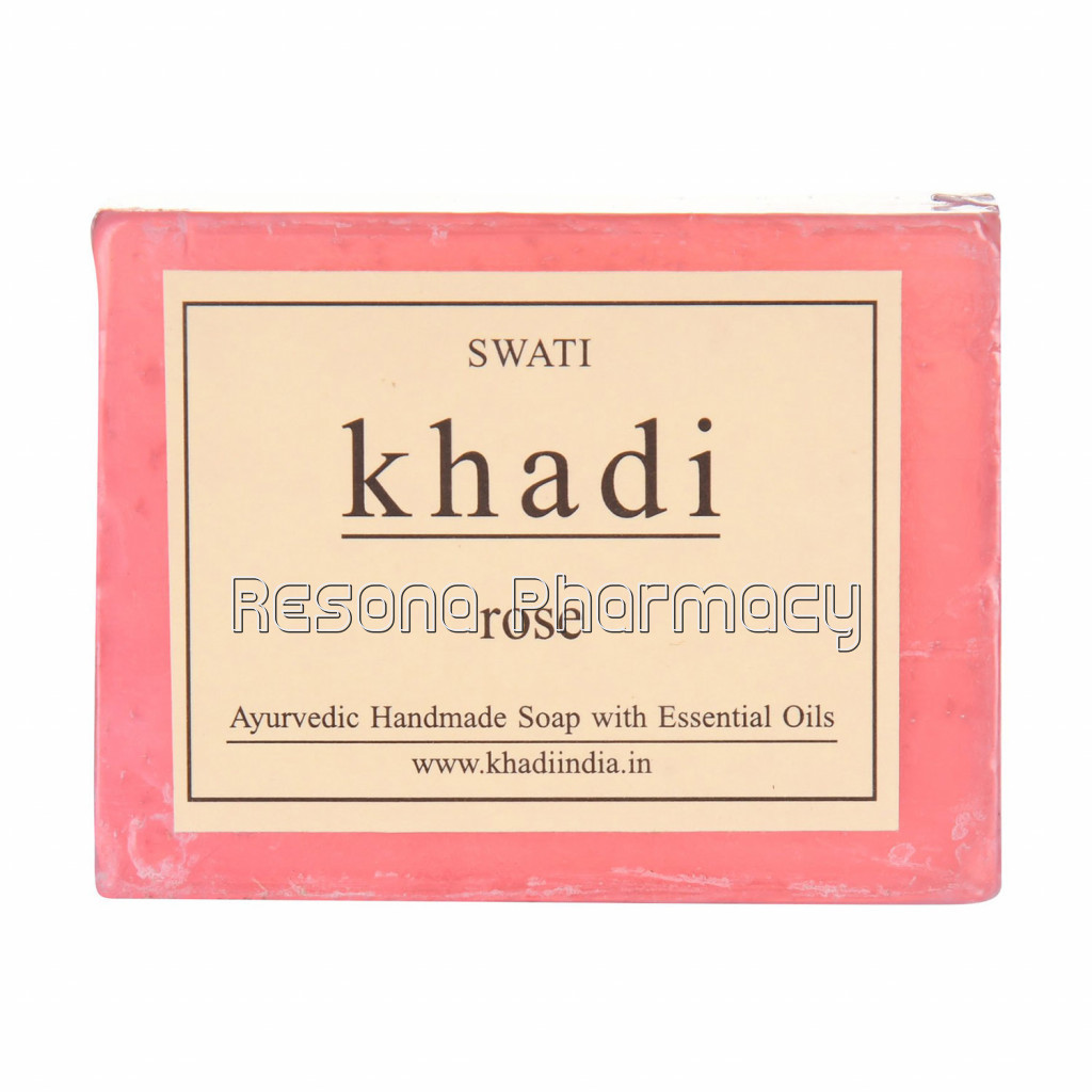 Khadi Swati Ayurvedic Handmade Soap Rose