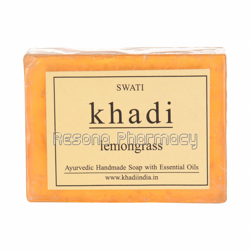 Khadi Swati Ayurvedic Handmade Soap Lemongrass