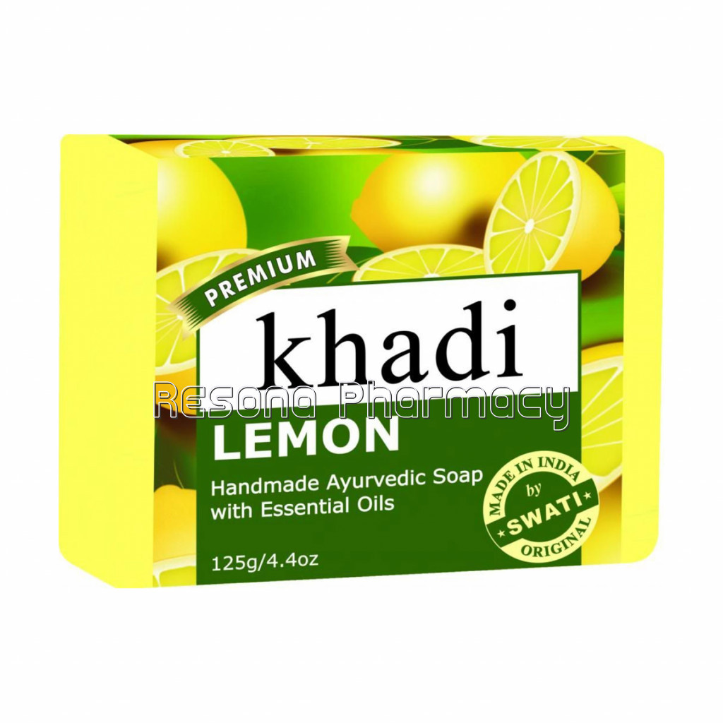 Khadi Premium Lemon Soap 125 Gm.