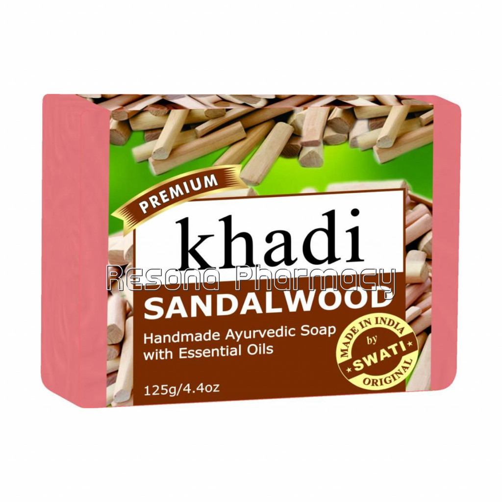 Khadi Premium Sandalwood Soap 125 Gm