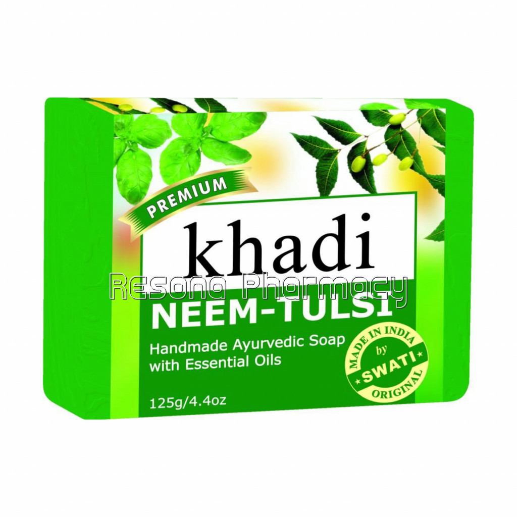 Khadi Premium Neem Tulsi Soap 125 Gm.