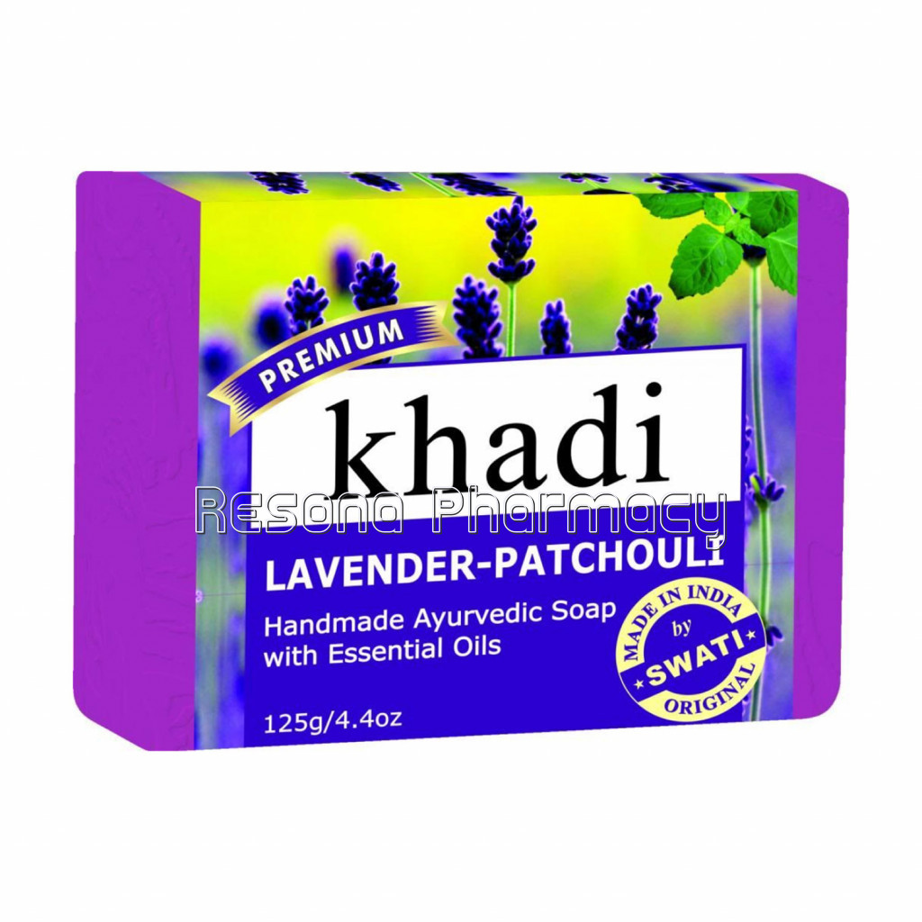 Khadi Premium Lavender Patchouli Soap 125 Gm.