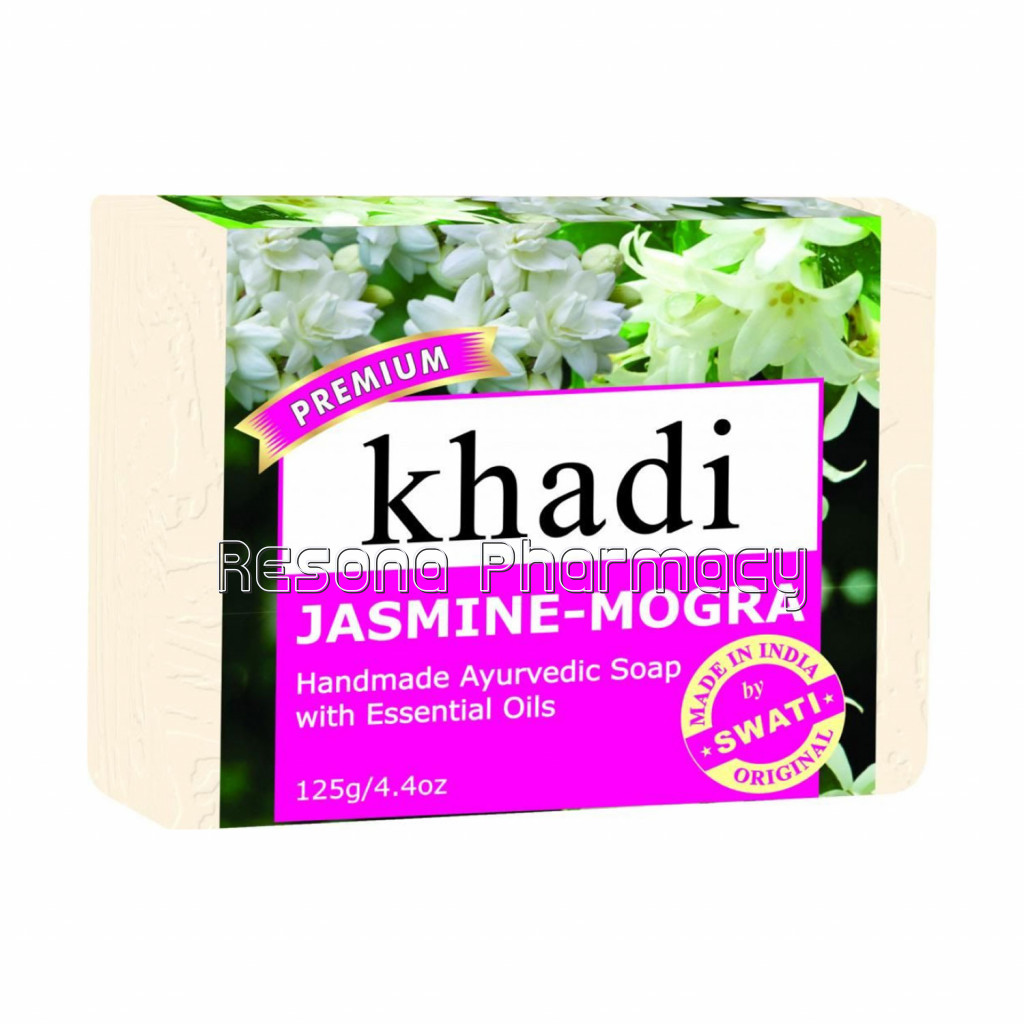 Khadi Premium Jasmine Mogra Soap 125 Gm.