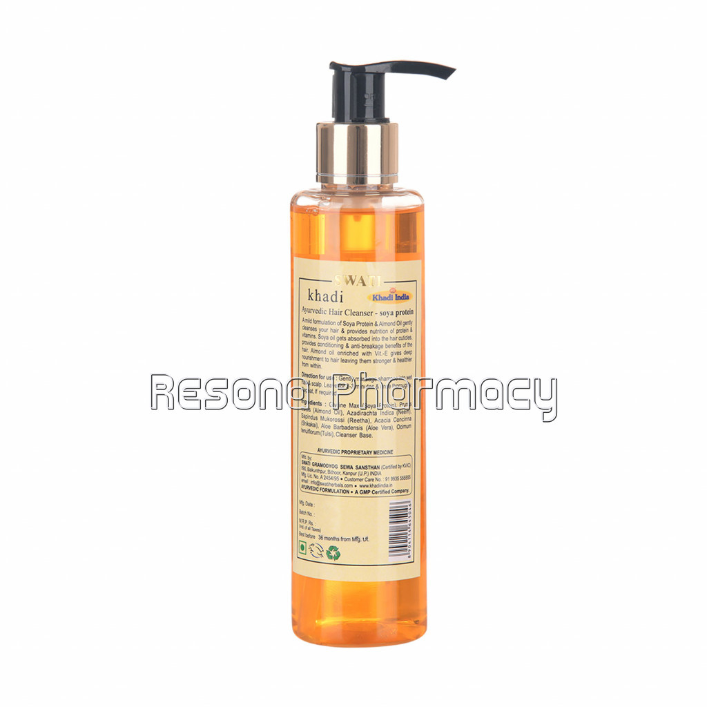 Khadi Swati Ayurvedic Hair Cleanser   Soya Protein