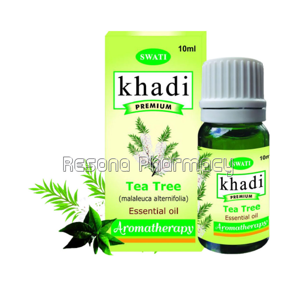 Khadi Premium Essential Oil Tea Tree (Malaleuca Alternifolia) 10 Ml