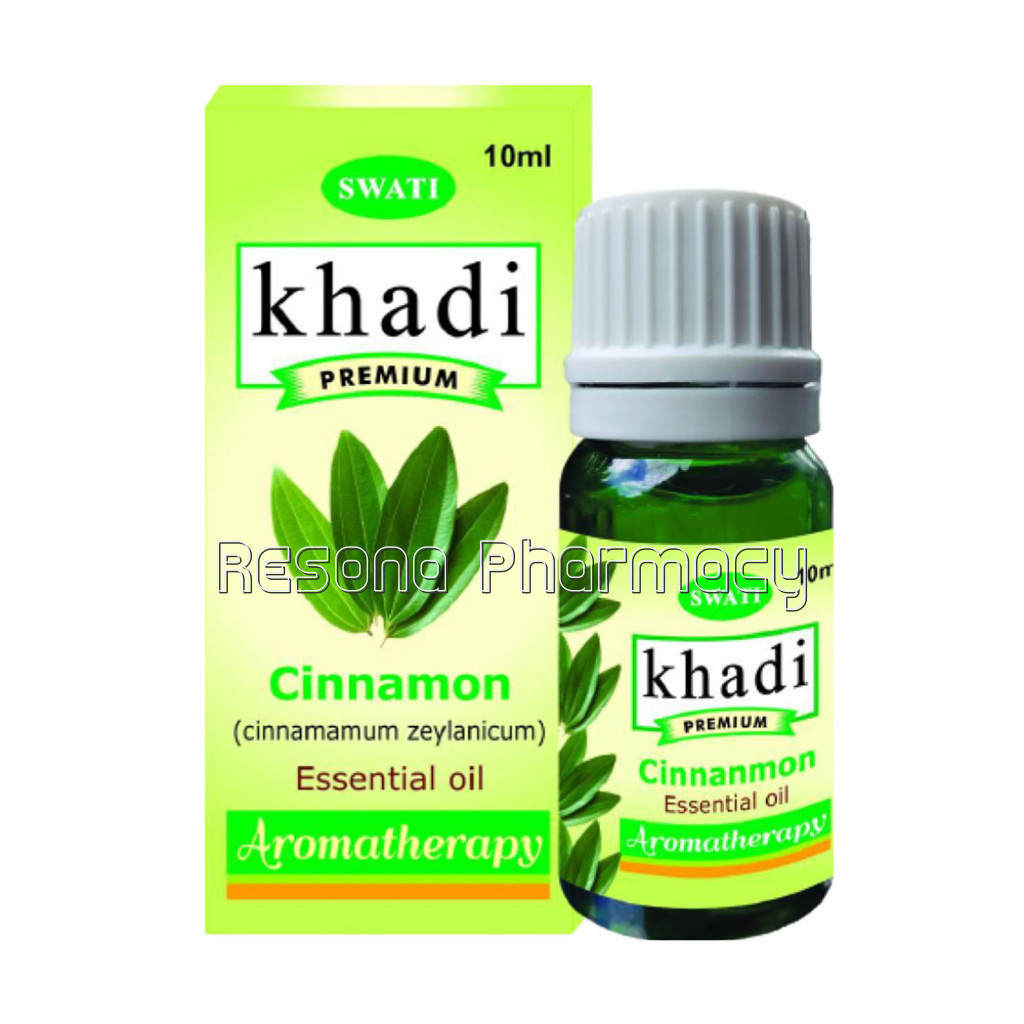 Khadi Premium Essential Oil Cinnamon (Cinnamamum Zeylanicum) 10 Ml