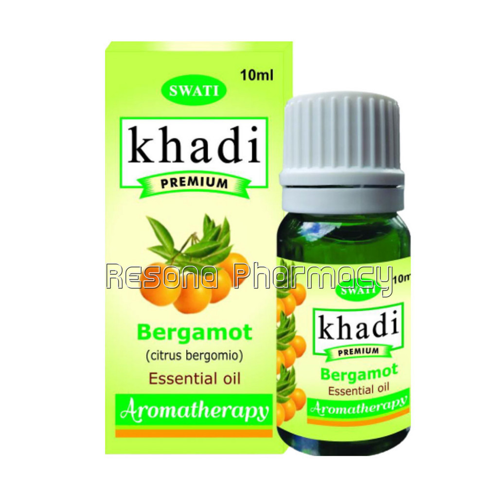 Khadi Premium Essential Oil Bergamot (Citrus Bergomio) 10 Ml