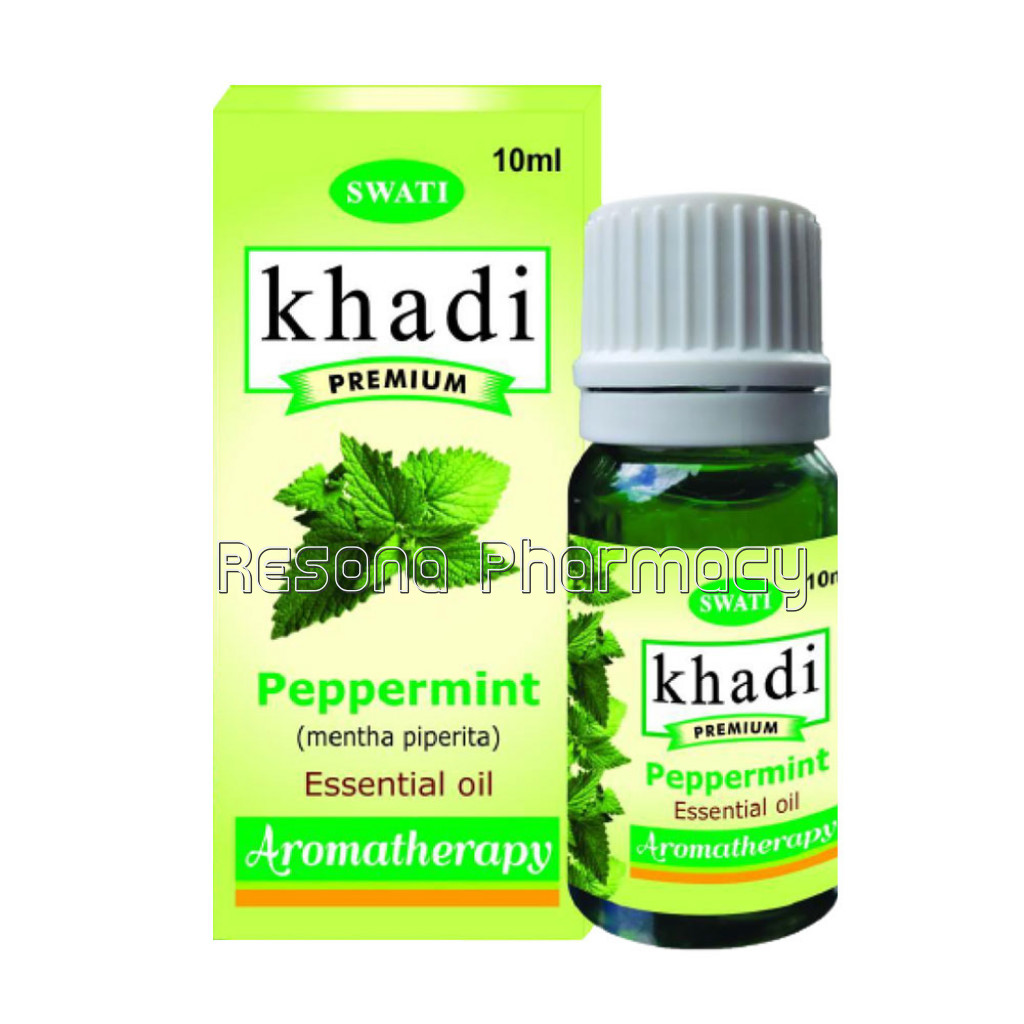 Khadi Premium Essential Oil Peppermint (Mentha Piperita) 10 Ml