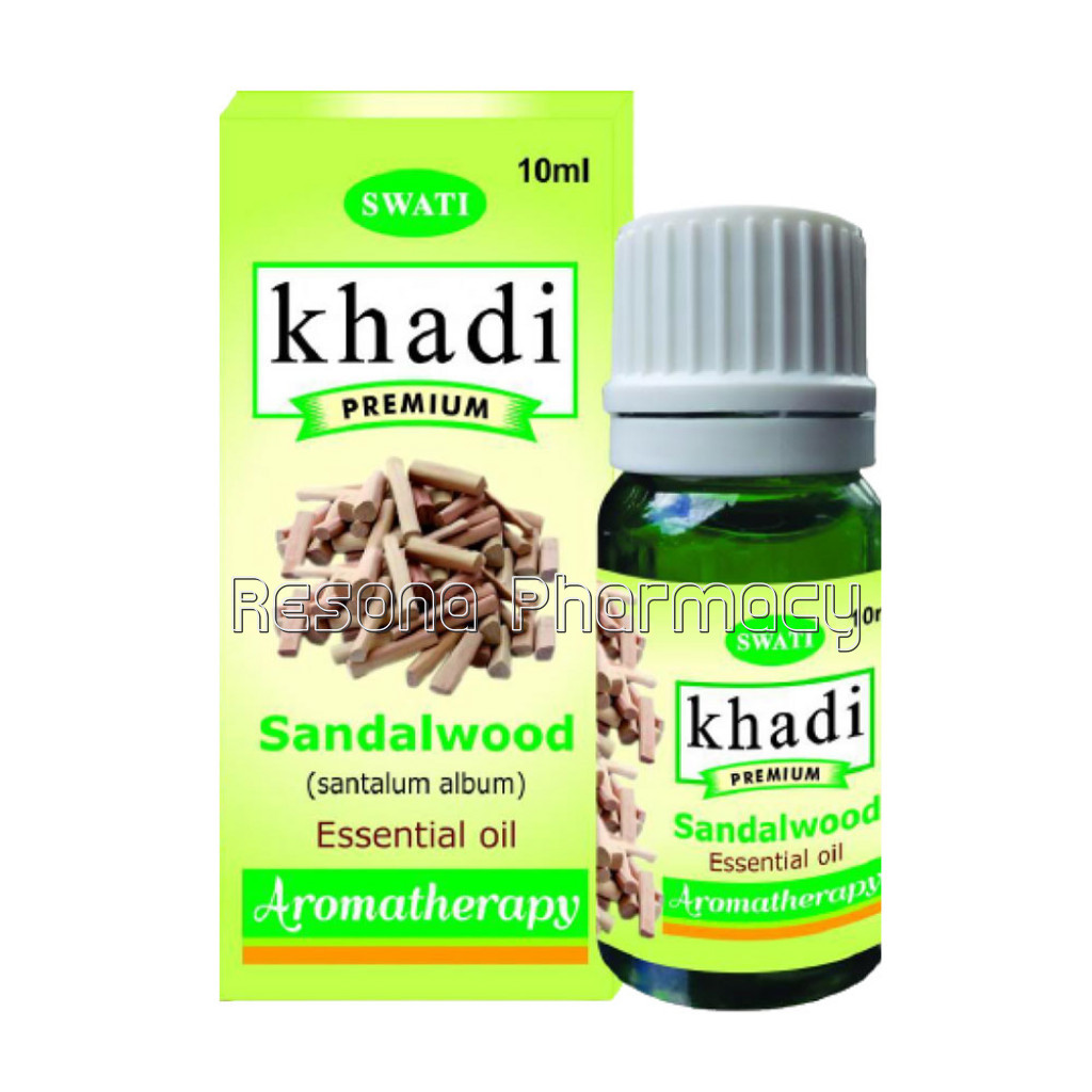 Khadi Premium Essential Oil Sandalwood (Santalum Album) 10 Ml