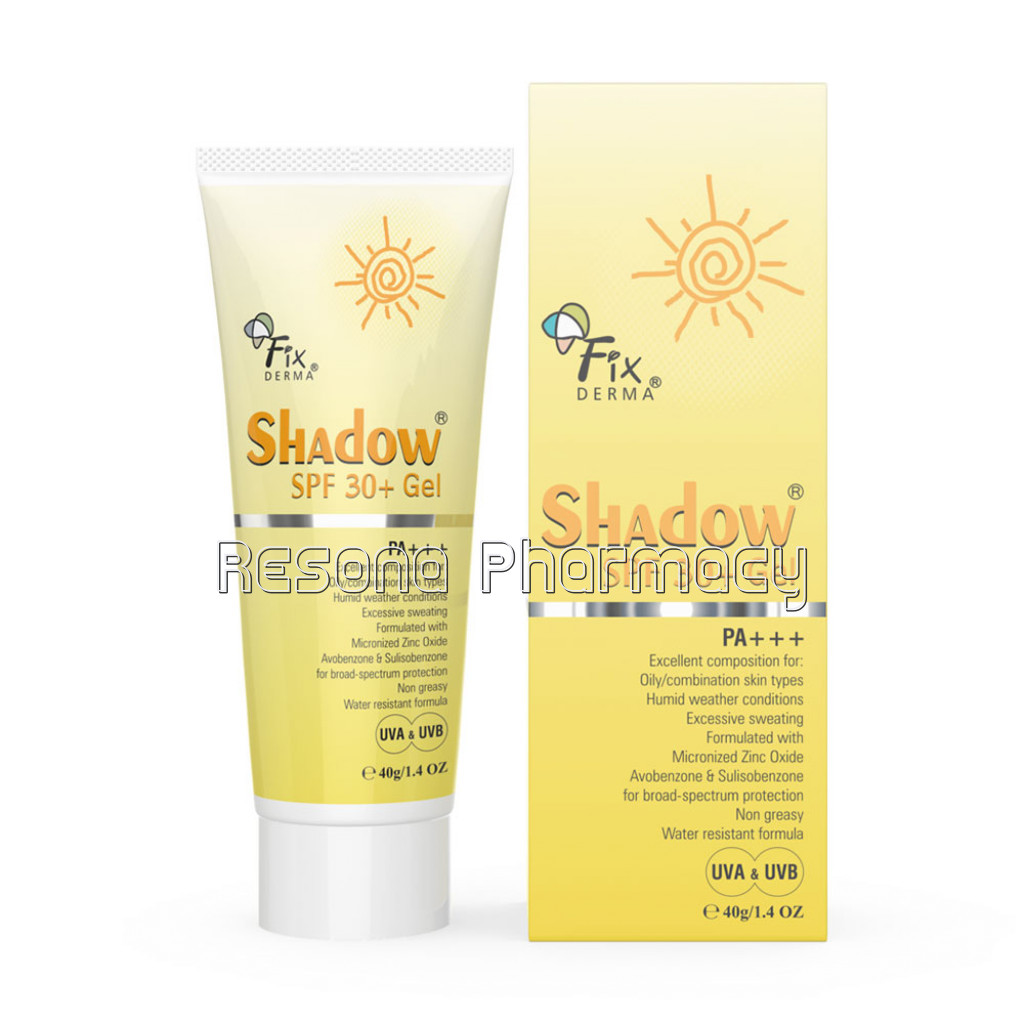 Fixderma Shadow Spf 30Plus Gel 40G