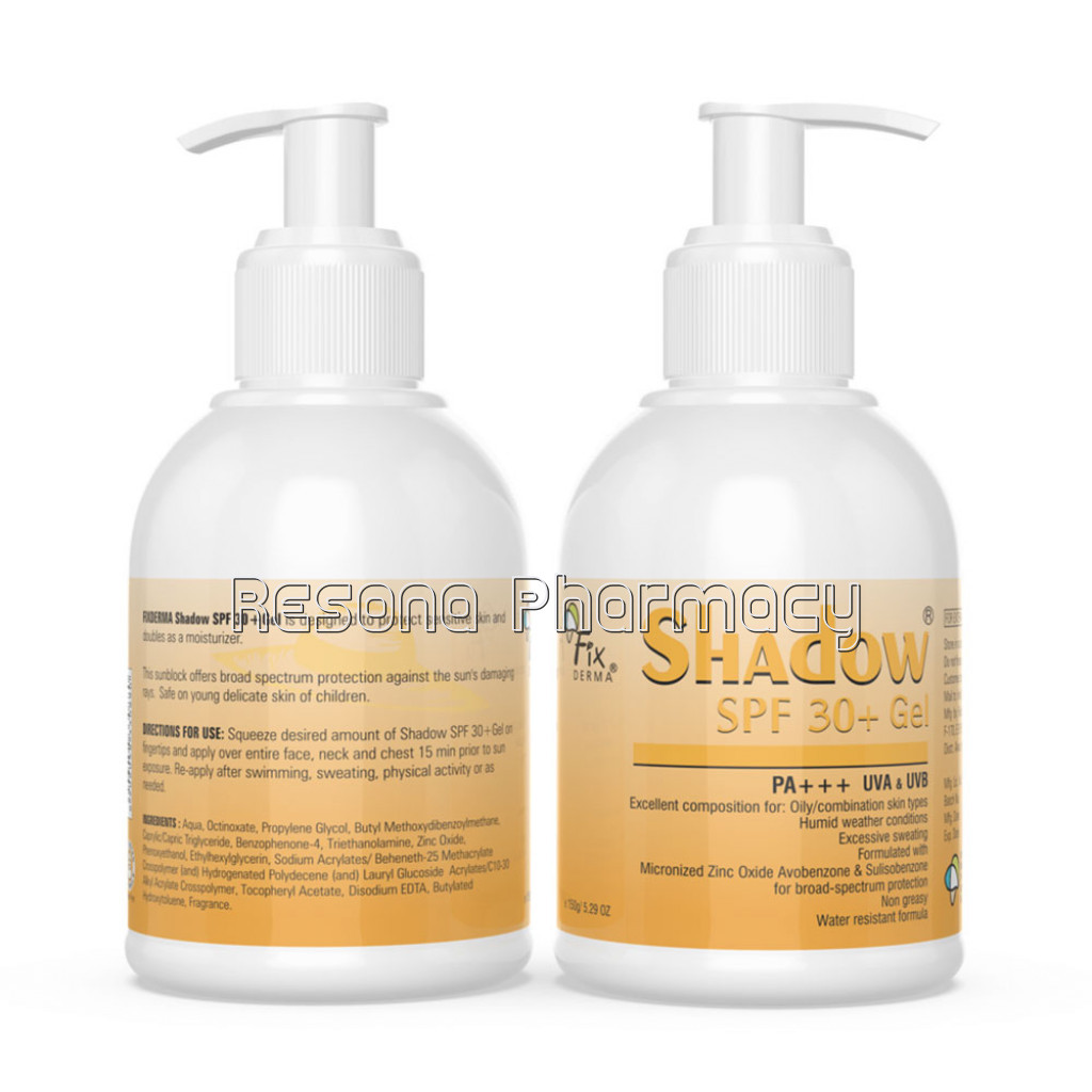 Fixderma Shadow Spf 30Plus Gel 150G