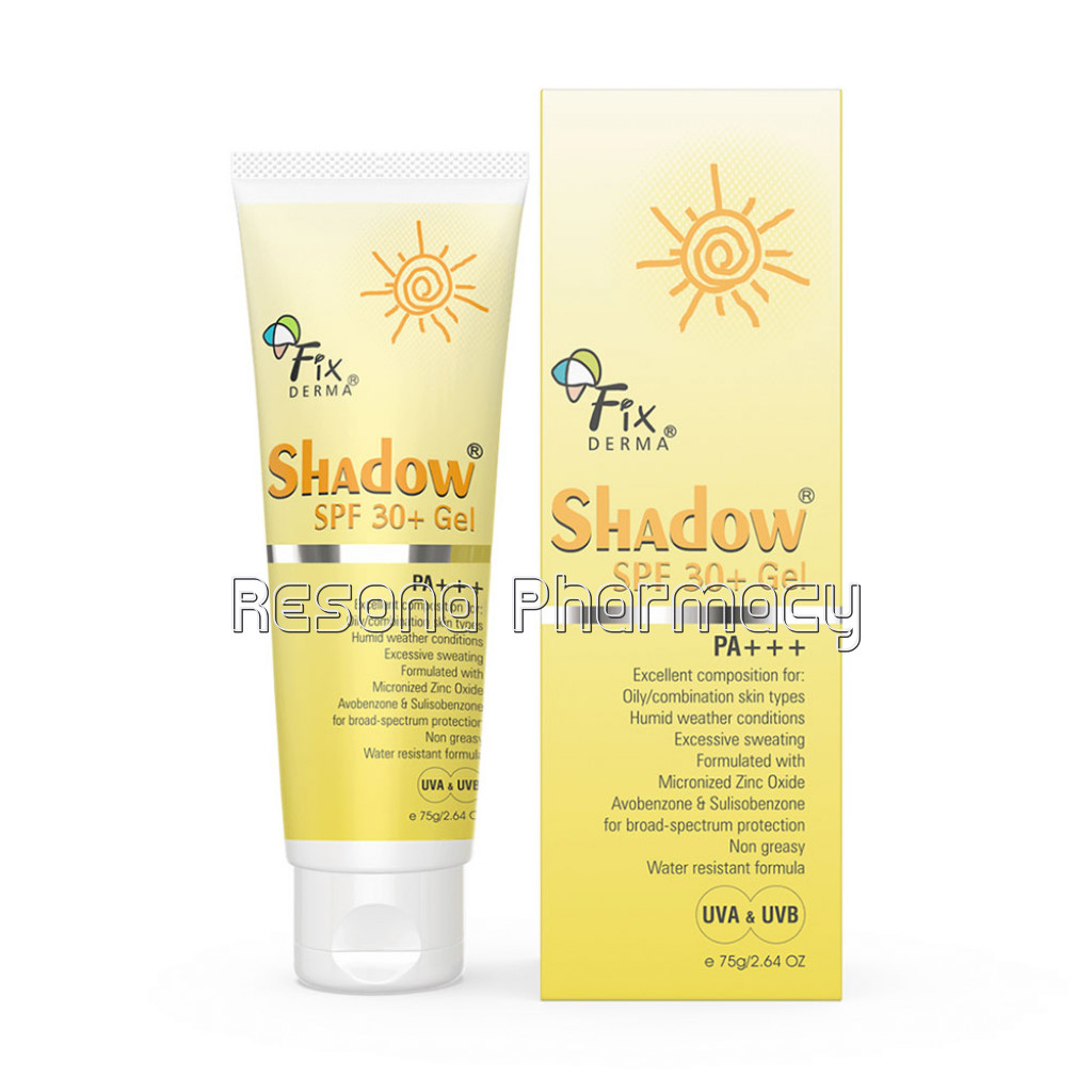 Fixderma Shadow Spf 30Plus Gel 75G