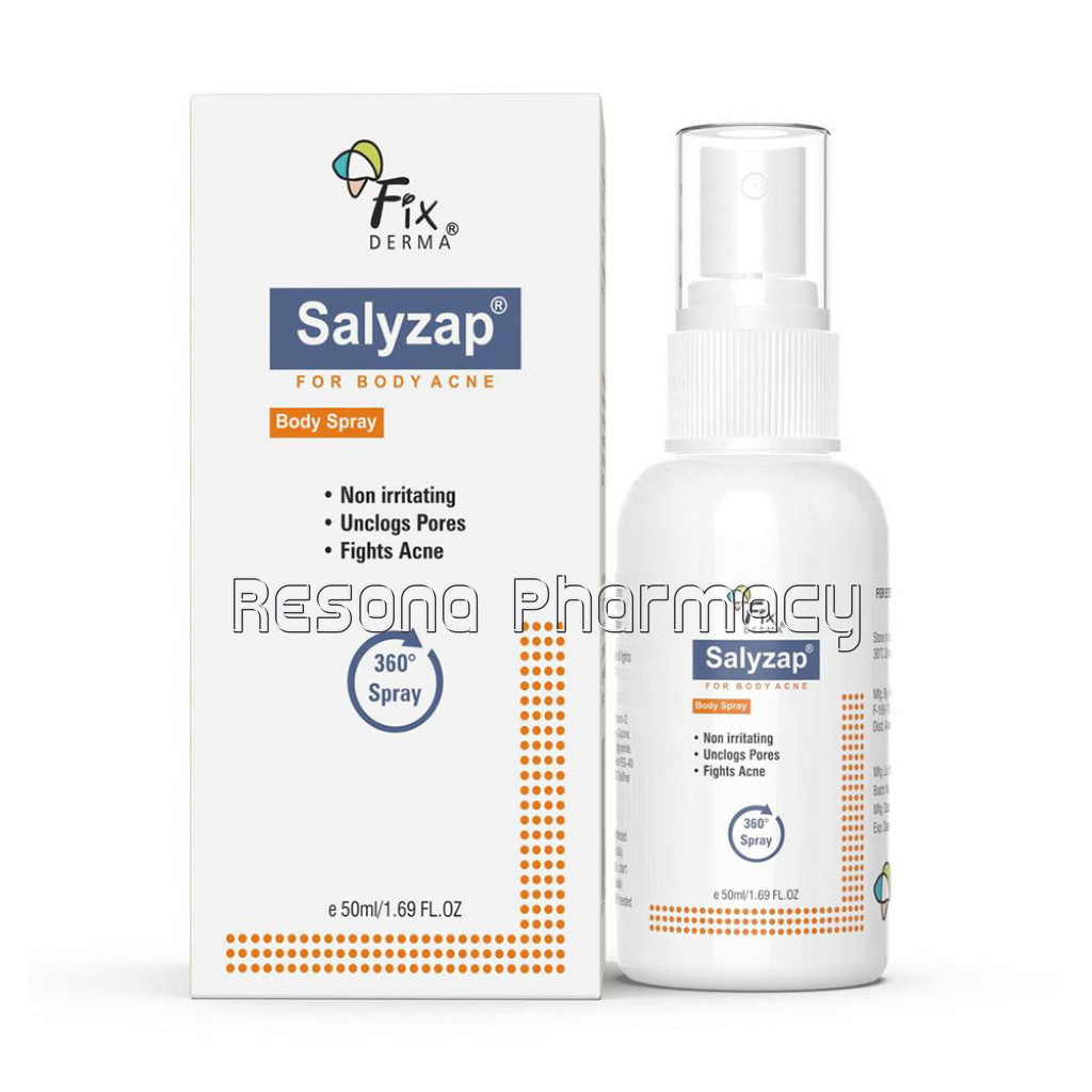 Salyzap Spray For Body Acne