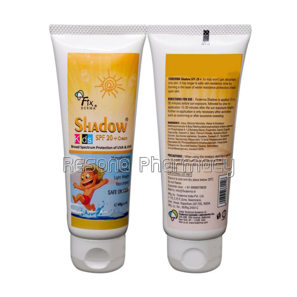 Shadow Kids Spf 20Plus Cream