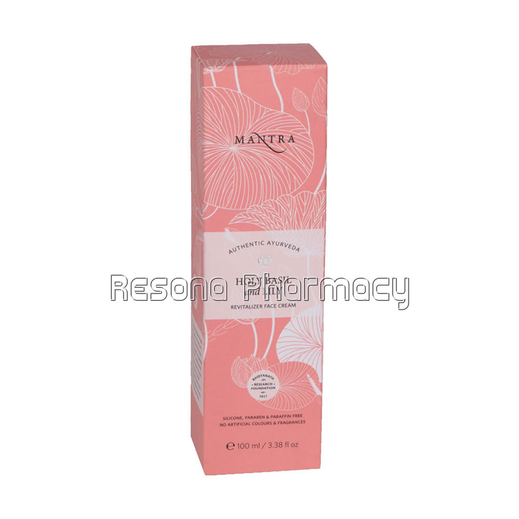 Holy Basil And Lily Revitalizer Face Cream