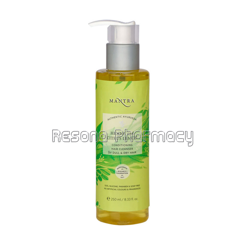 Henna And Citrus Lemon Conditioning Hair Cleanser For Dull and Dry Hair