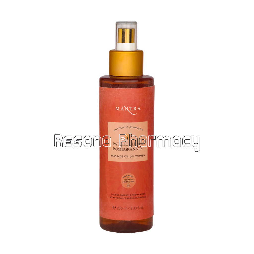 Patchouli And Pomegranate Massage Oil For Women