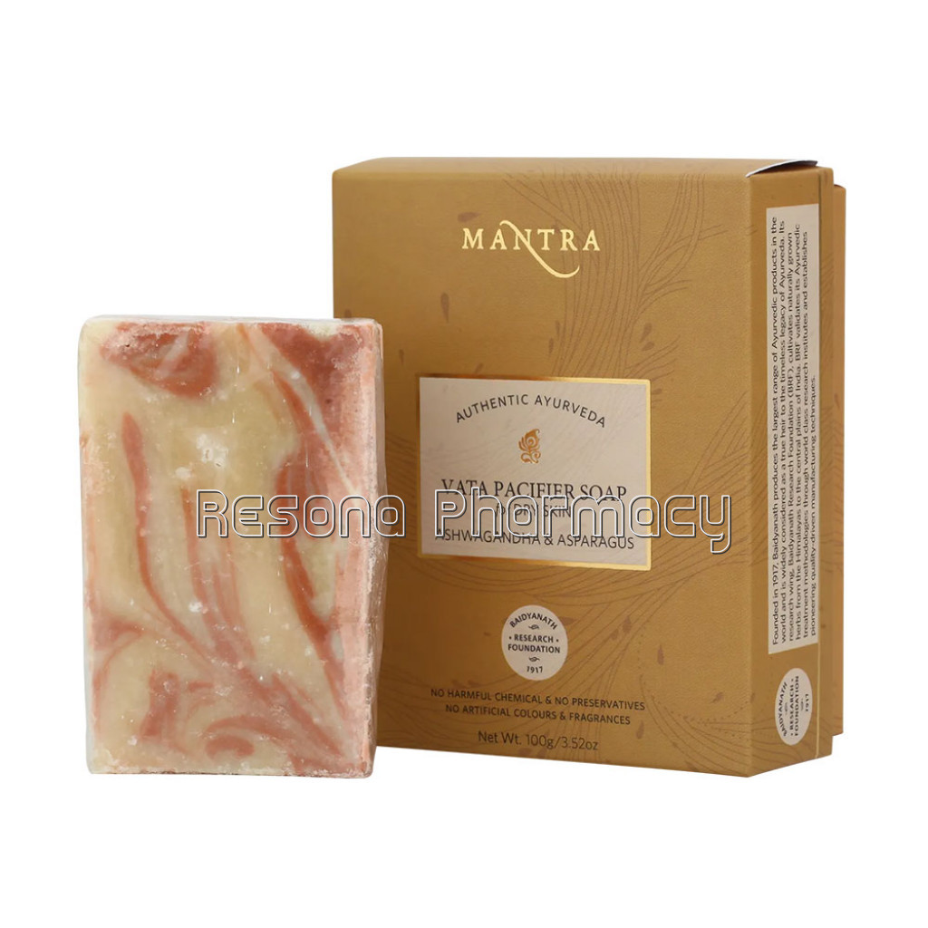 Vata Pacifier Soap For Dry Skin Ashwagandha and Asparagus