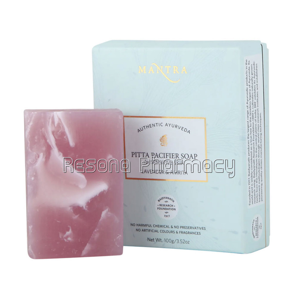Pitta Pacifier Soap For Sensitive Skin Lavender and Amrita