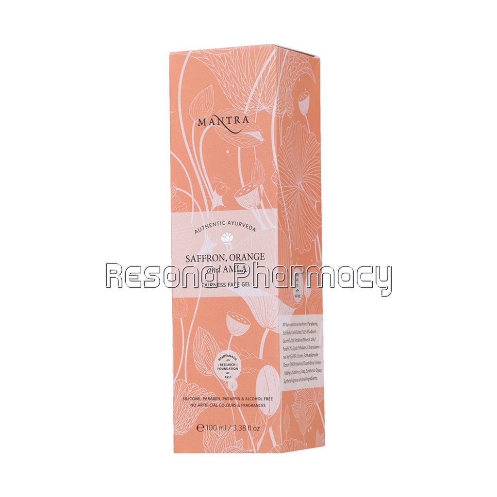 Saffron, Orange And Amla Glowing Face Gel