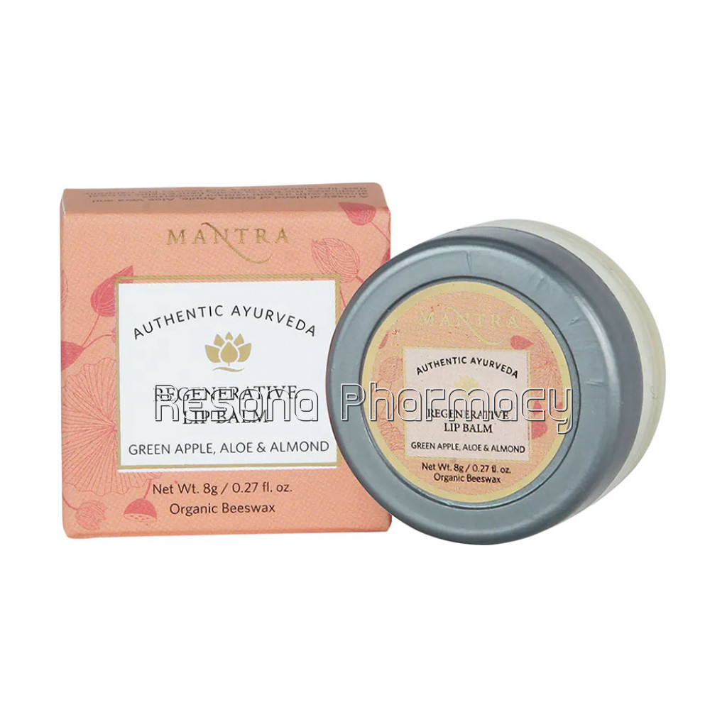 Regenerative Lip Balm Green Apple, Aloe and Almond