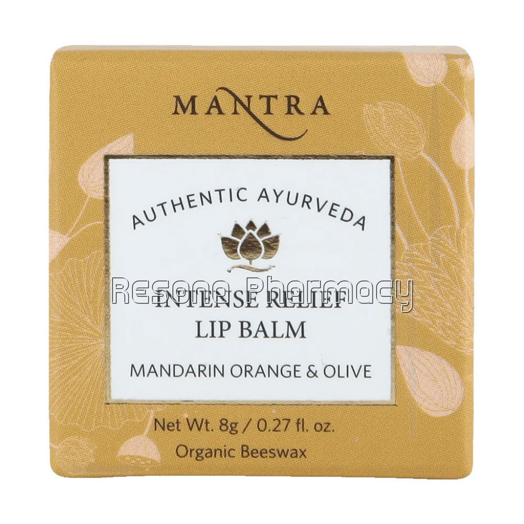 Intense Relief Lip Balm Mandarin Orange and Olive