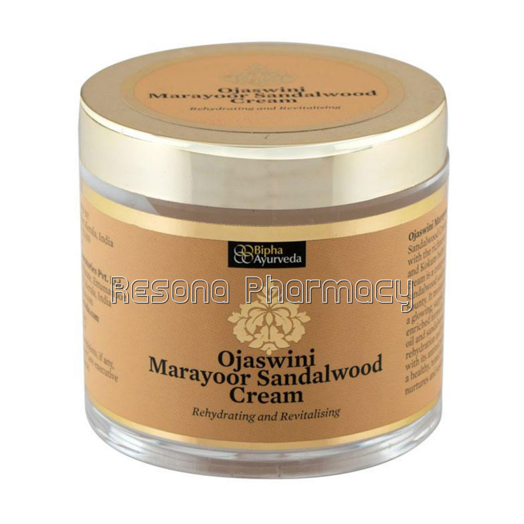 Marayoor Sandalwood Cream A Rich Textured Cream For Nourishedand Smooth Skin With The Pure Extracts Of Sandalwood.NaNaturalMoisturizer For Dry Skin 75 Gm