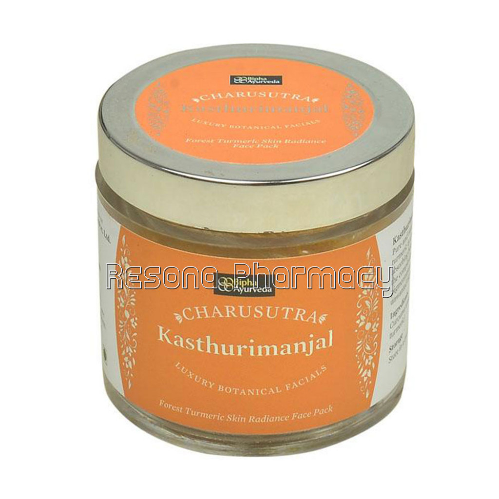 Charusutra Kasthurimanjal   Forest Turmeric Skin Radiance Face Pack