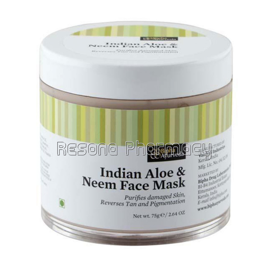Indian Aloe and Neem Face Mask