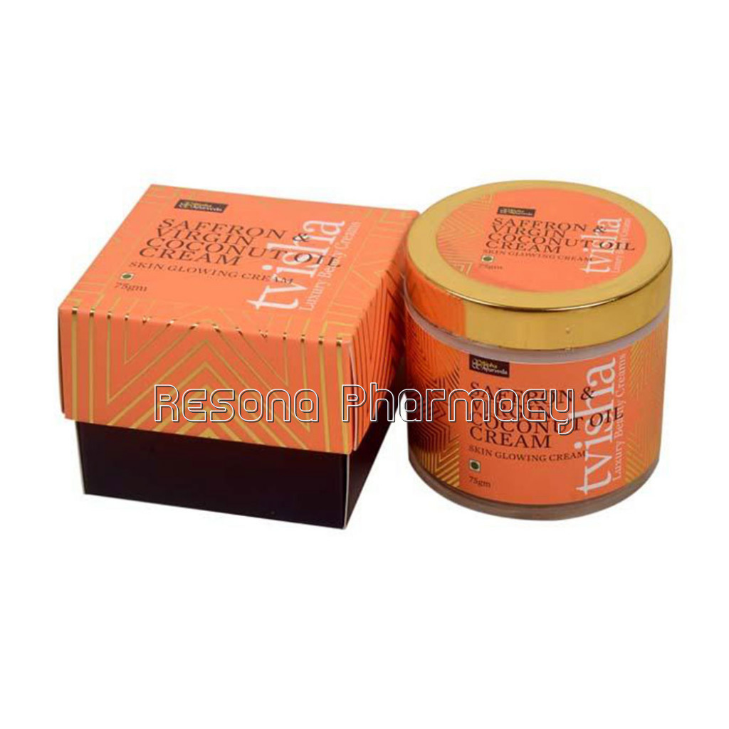 Tvisha   Saffron and Virgin Coconut Oil Cream