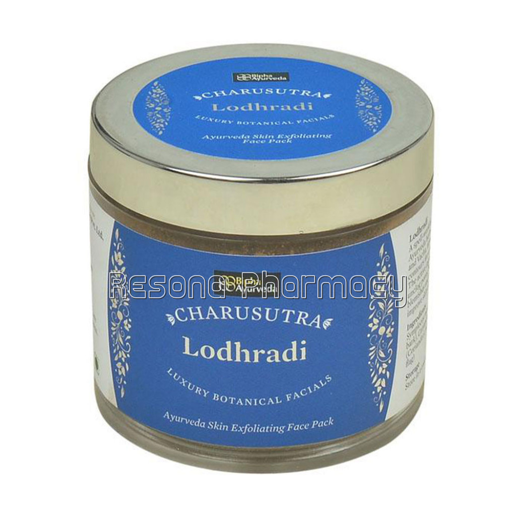 Charusutra Lodhradi   Ayurveda Skin Exfoliating Face Pack