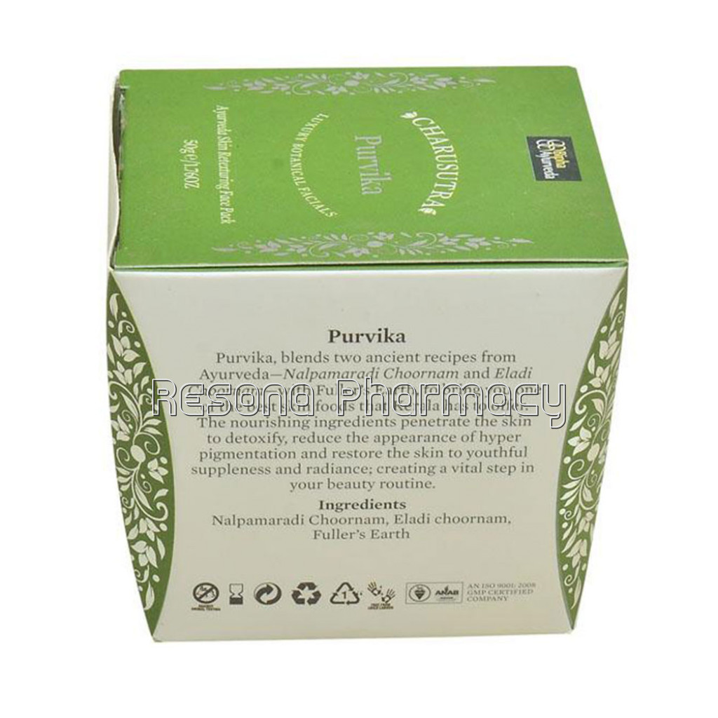 Charusutra Purvika   Ayurveda Skin Retexturing Face Pack