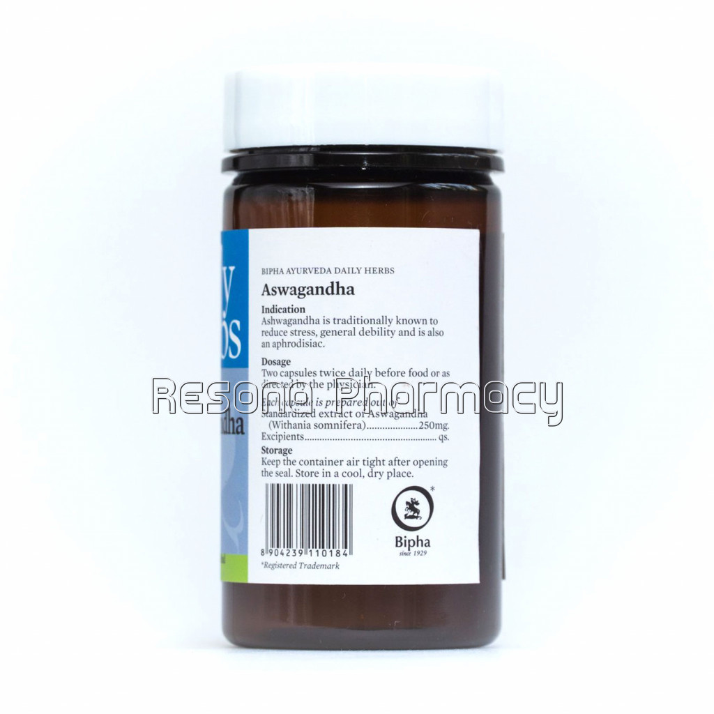Aswagandha Pure Aswagandha Extract Veg Capsule  Mind and Body Tonic , Vitality , Reduce Stress and Anxiety