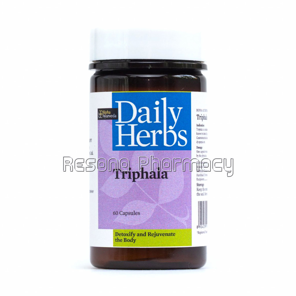 Triphala  Pure Triphala Standarised Extract Veg Capsule For Gastro Intestinal Health , Constipation , Ibs,Gastric Issues