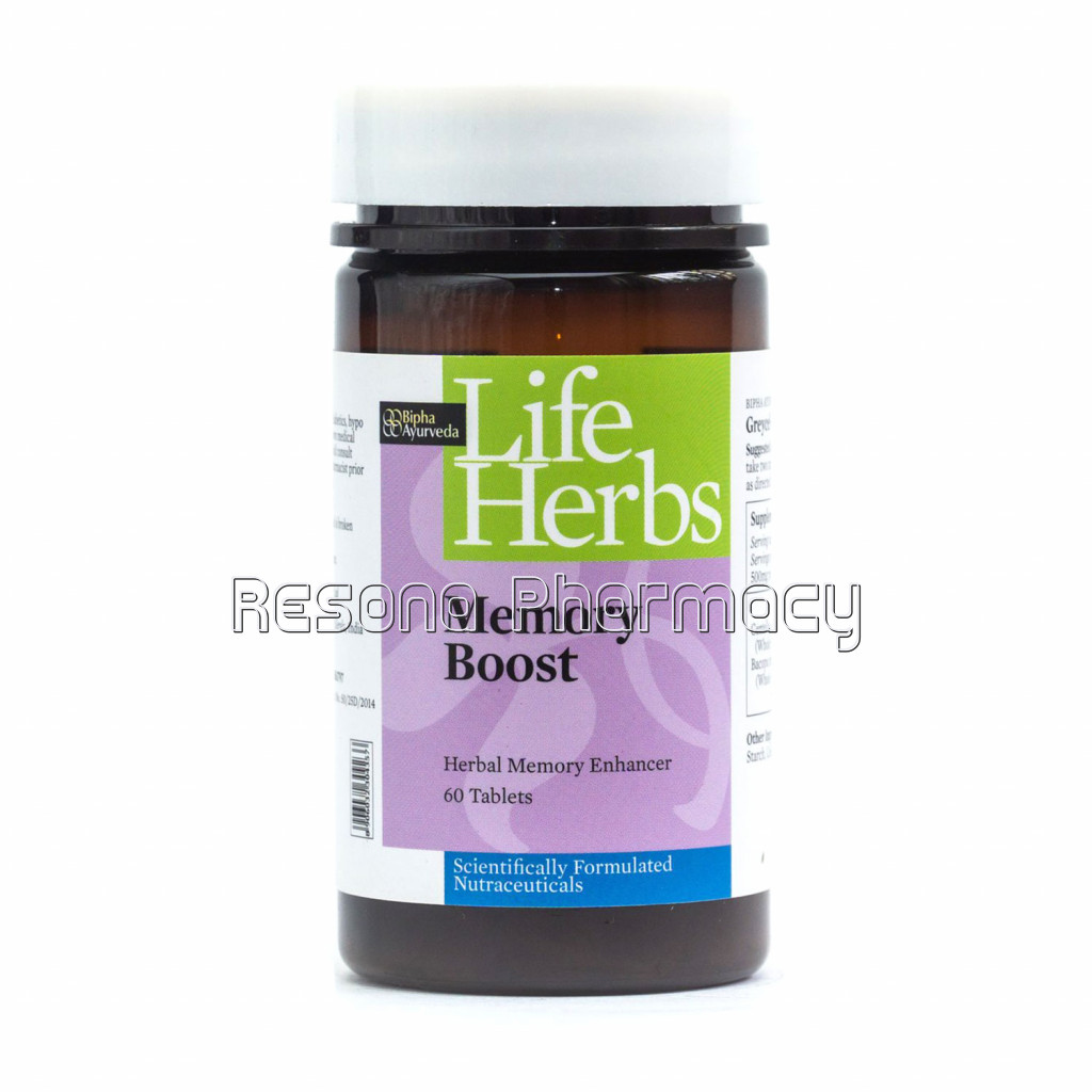 Memory Boost Tablet Supplement For Healthy Brain And Nervous System