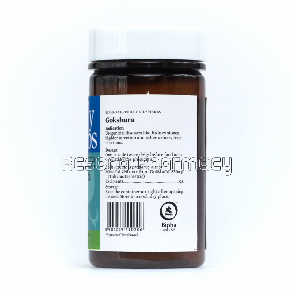 Gokshura  Pure Gokshura ( Tribulus Terrestriis) Extracts 60 Veg Capsule Men'S Wellness Supplement ,Vitality and Vigour ,NaNaturalBio Stimulant