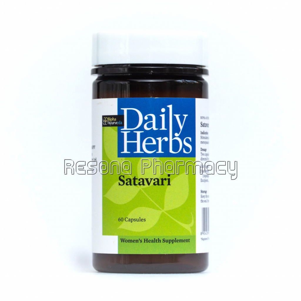 Satavari Pure Satavari (Asparagus Racemosus) Extract 60 Veg Capsule Women’S Health and Reproductive Health Supplement, Galactagogue and Menopause Support