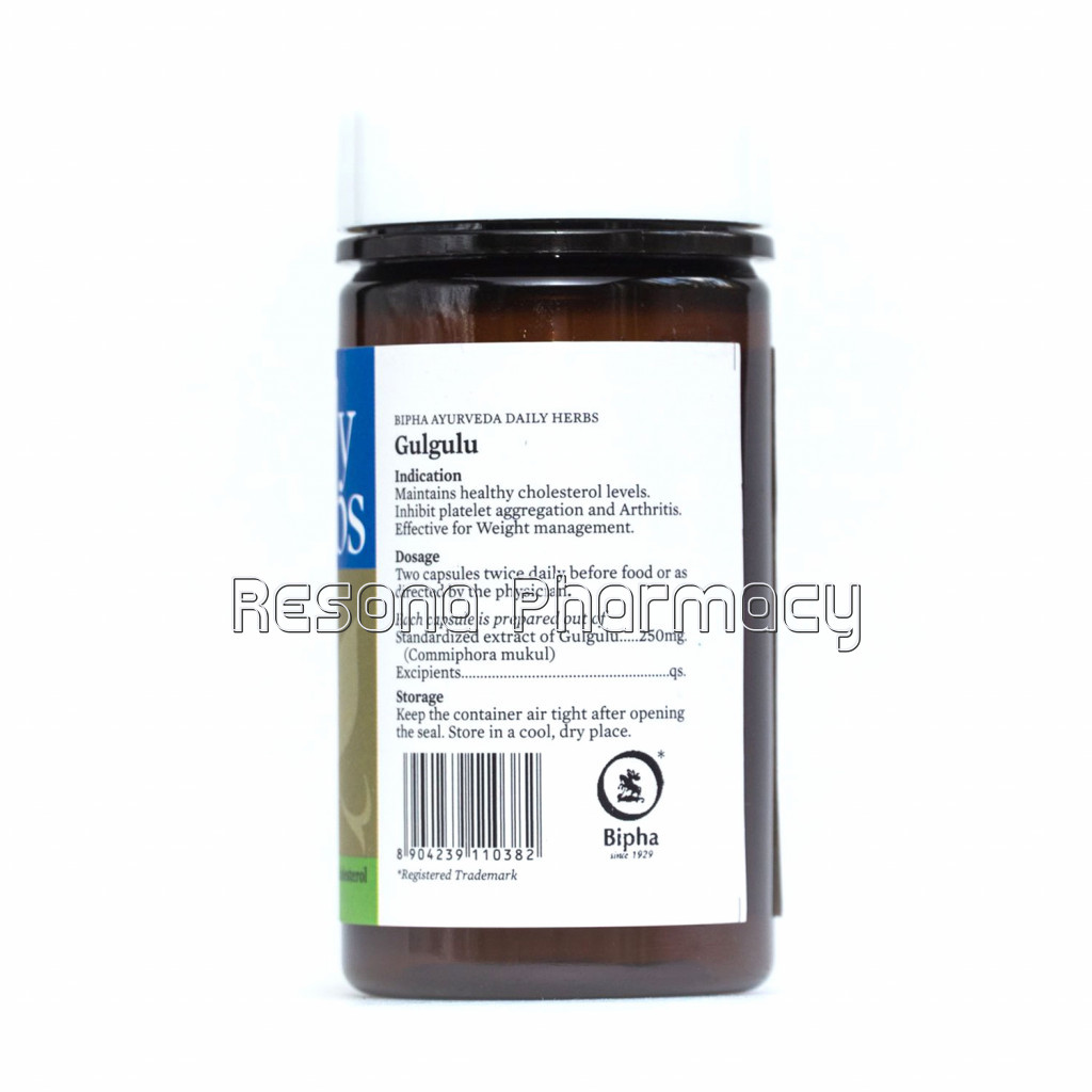 Gulgulu  Pure Gulgulu Extract 60 Veg Capsule Bone And Joint Health , Anti Inflammatory