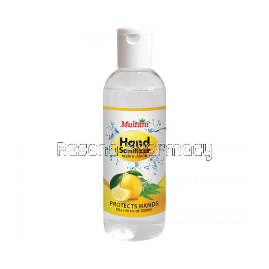 Multani Hand Sanitizer Lemon 50Ml