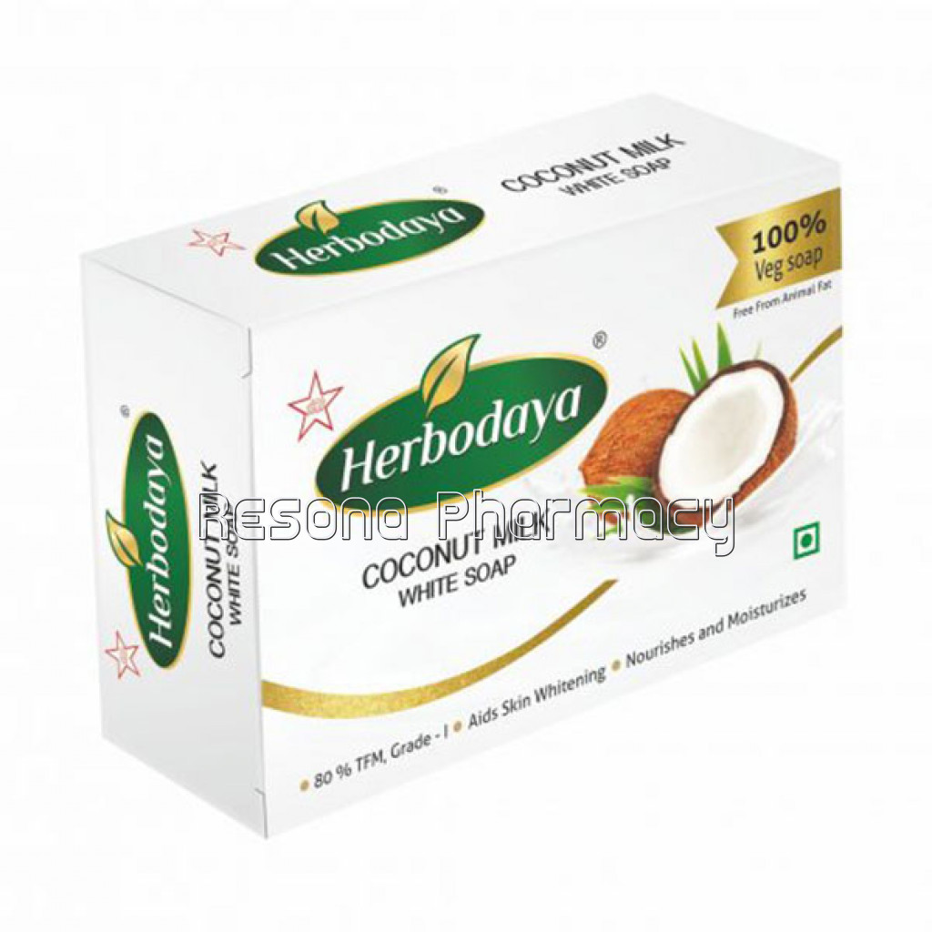 Coconut Milk White Soap 125G