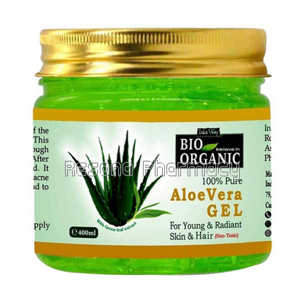 Bio Organic Aloe Vera Gel   (Net Quantity: 400 Ml)