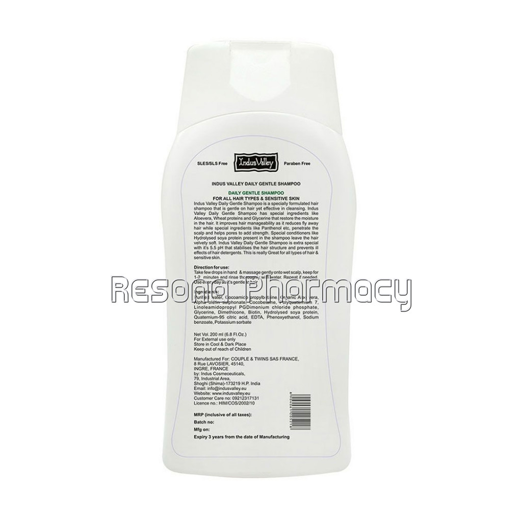 Daily Gentle Shampoo   (Net Quantity: 200 Ml)