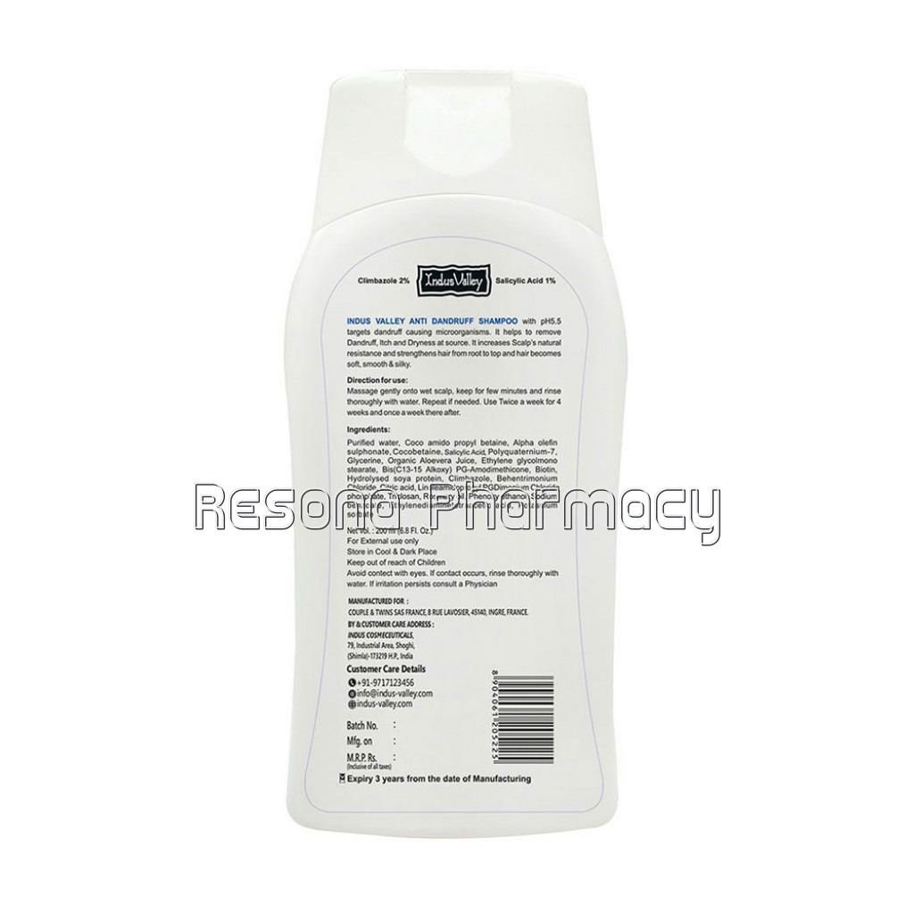 Anti Dandruff Shampoo   (Net Quantity: 200 Ml)